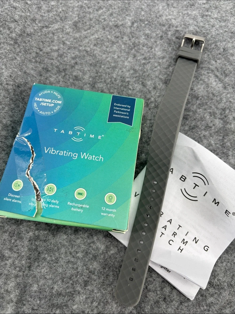 Tabtime Vibrating Reminder Watch up to 10 Personal Alarms Reminders per Day S